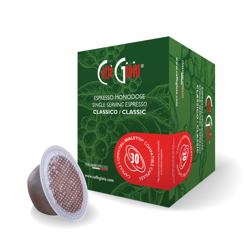 30 CAPSULE COMPATIBILI BIALETTI* MISCELA CLASSICA 30 CAPSULE COMPATIBILI BIALETTI* MISCELA CLASSICA