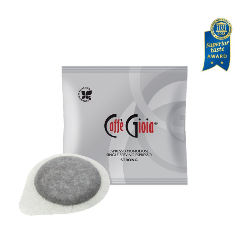 Miscela Argento Strong cialda compostabile 44mm - Caffè Gioia